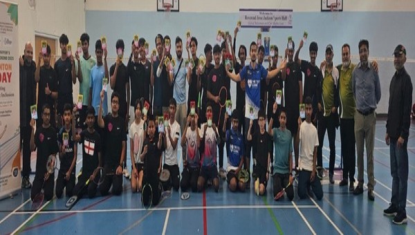 ইস্টহ্যান্ডসের ব্যাডমিন্টন ফানডে অনুষ্ঠিত