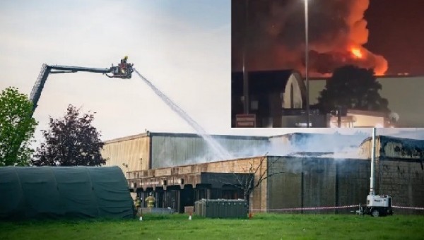 ইরানের বিরুদ্ধে যুদ্ধে ব্যবহৃত যুক্তরাজ্যের ফেয়ারফোর্ড বিমানঘাঁটিতে আগুন